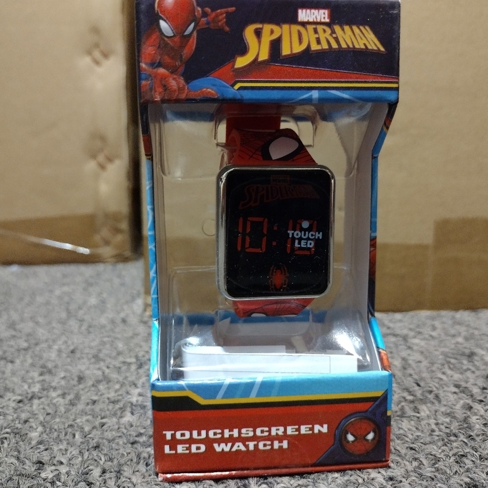 Marvel Spider-Man Touchscreen LED Watch